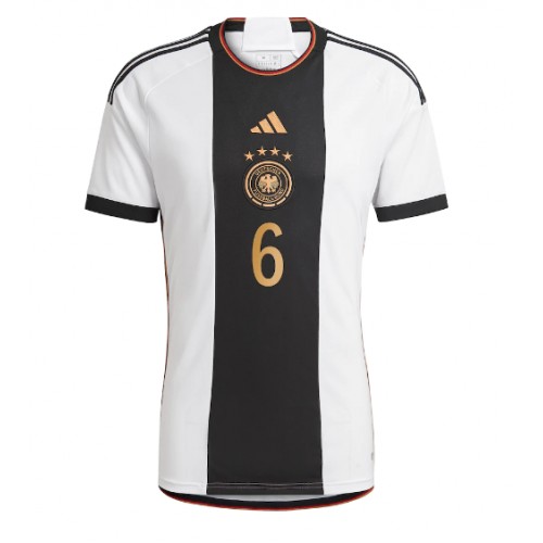 Maillot de foot Allemagne Joshua Kimmich #6 Domicile Monde 2022 Manches Courte